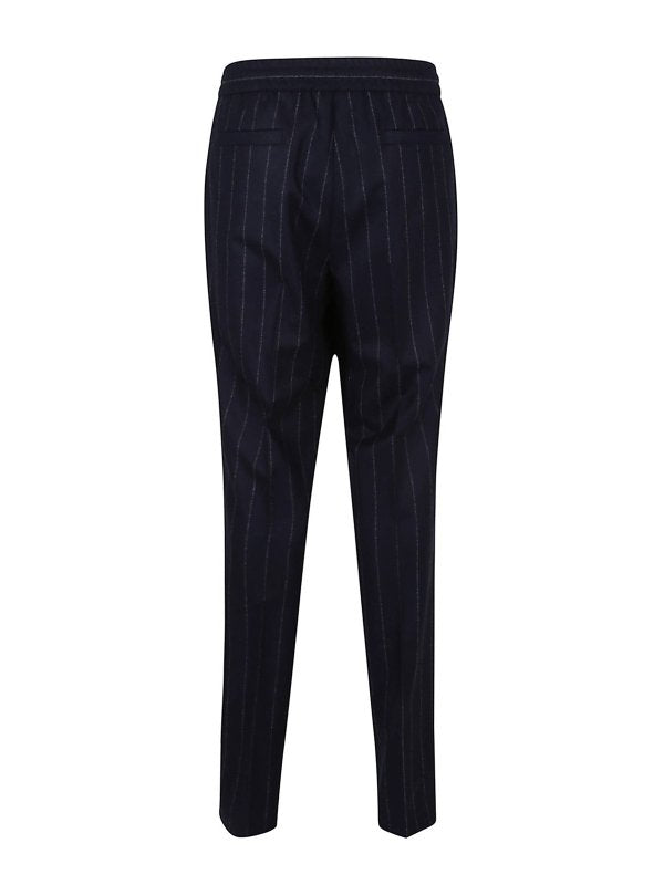 Brunello Cucinelli Blue Wool Pants