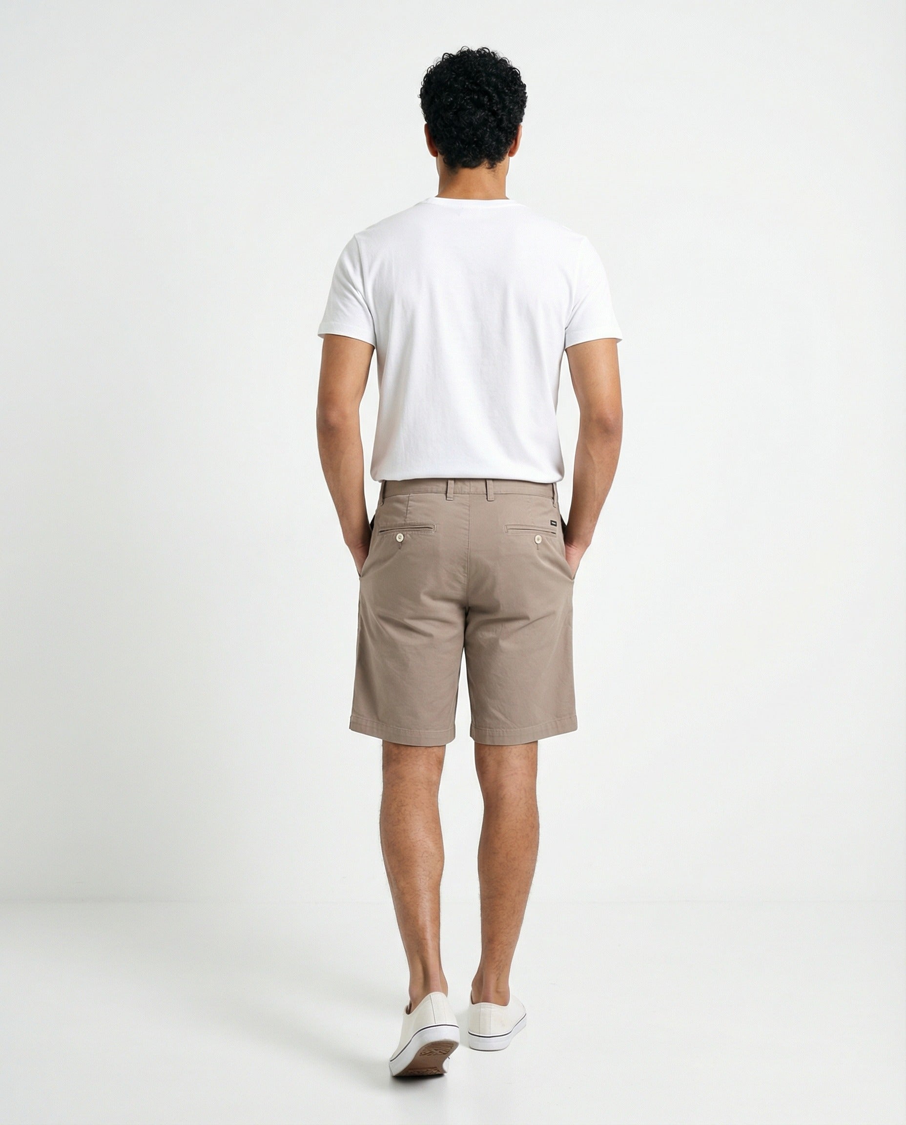 Brunello Cucinelli Brown Cotton Bermuda Shorts
