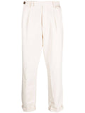 Brunello Cucinelli White Linen Casual Pants