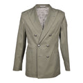 Brunello Cucinelli Green Cotton Blazer