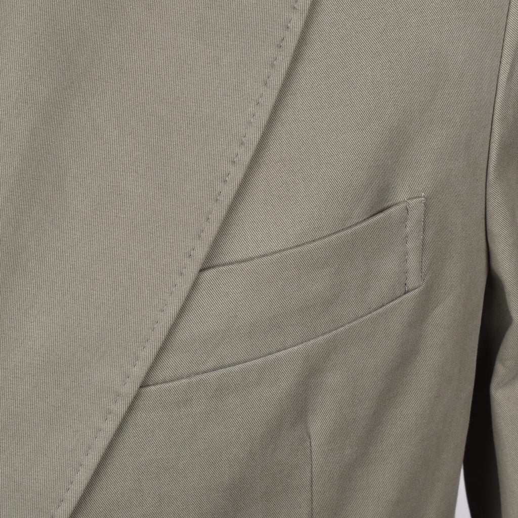 Brunello Cucinelli Green Cotton Blazer