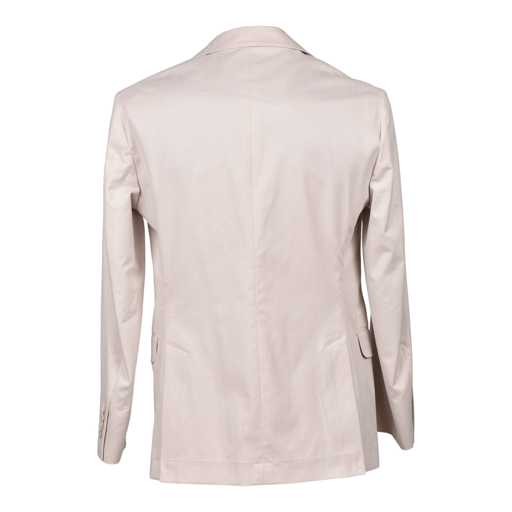 Brunello Cucinelli Beige Cotton Blazer