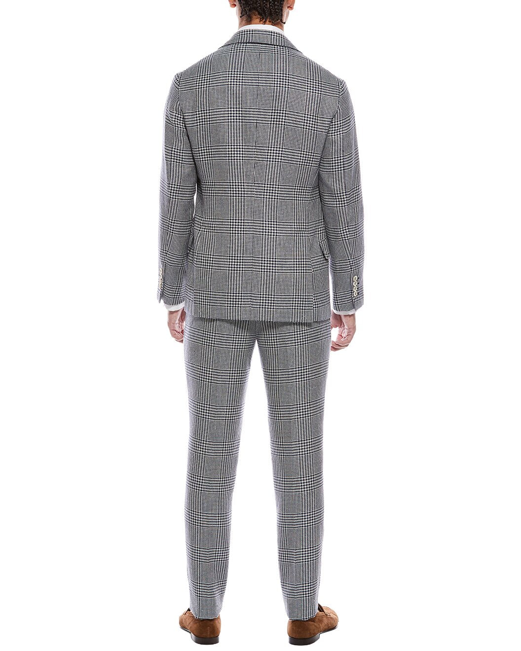 Brunello Cucinelli Blue Linen Two-Piece Suit