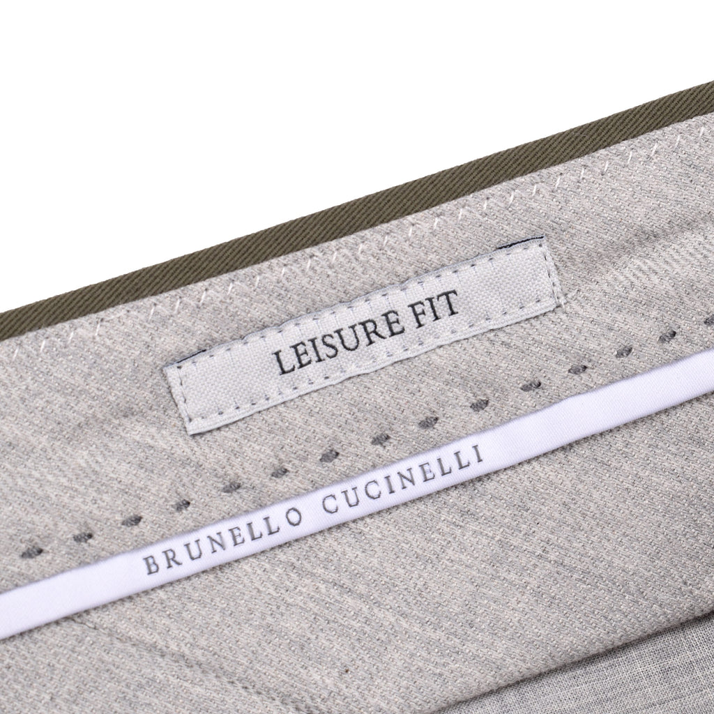 Brunello Cucinelli Green Cotton Blazer