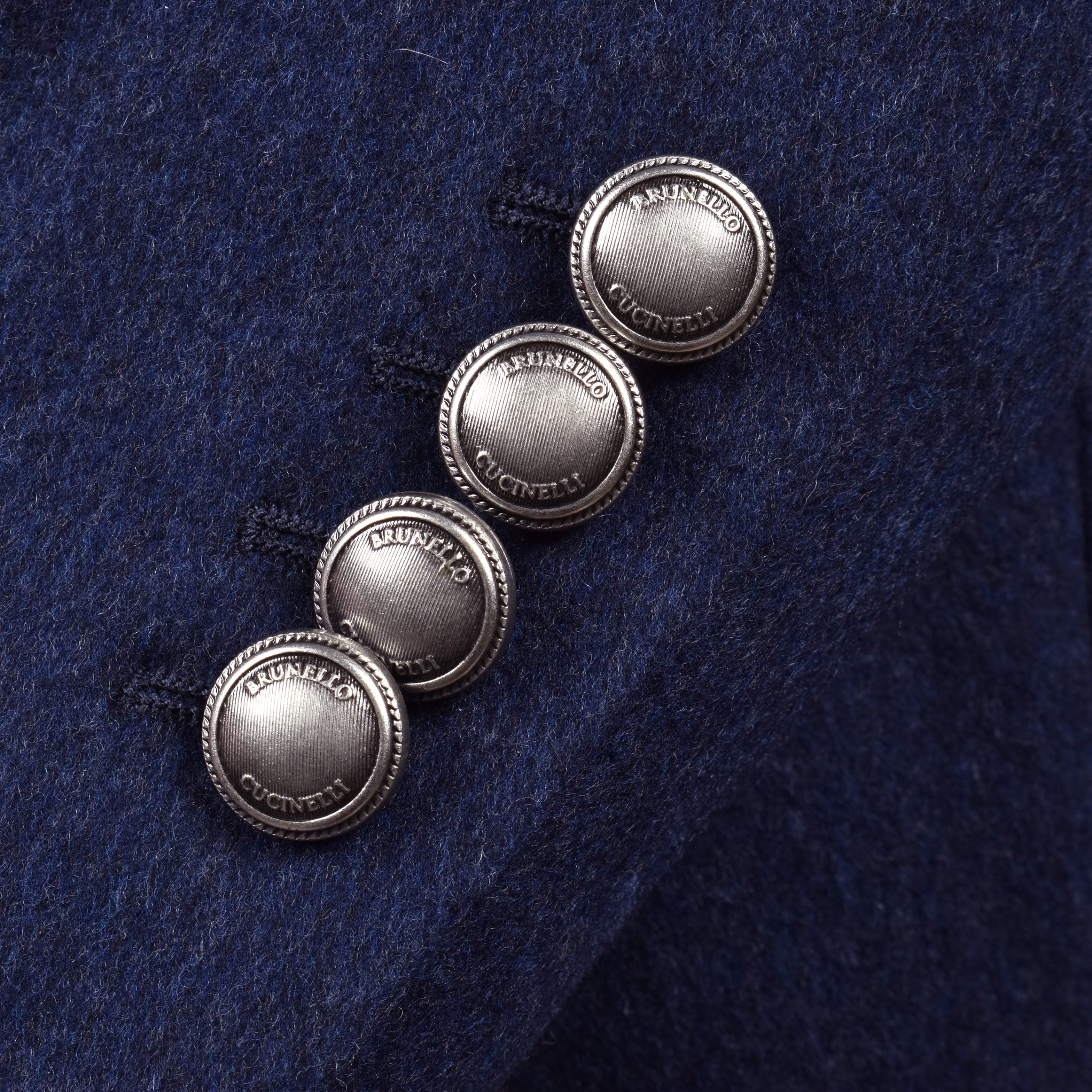 Brunello Cucinelli Blue Wool Blazer