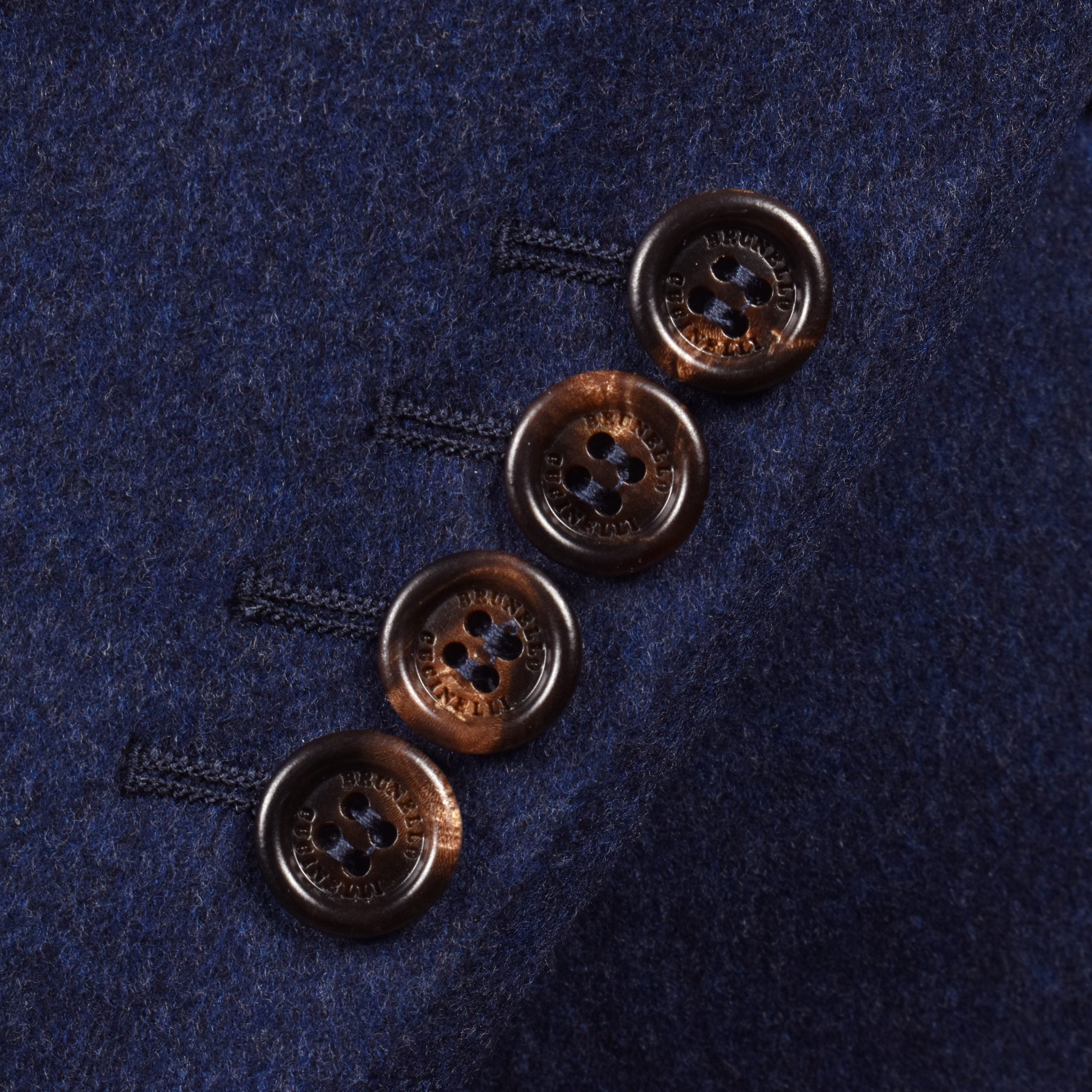 Brunello Cucinelli Blue Wool Blazer