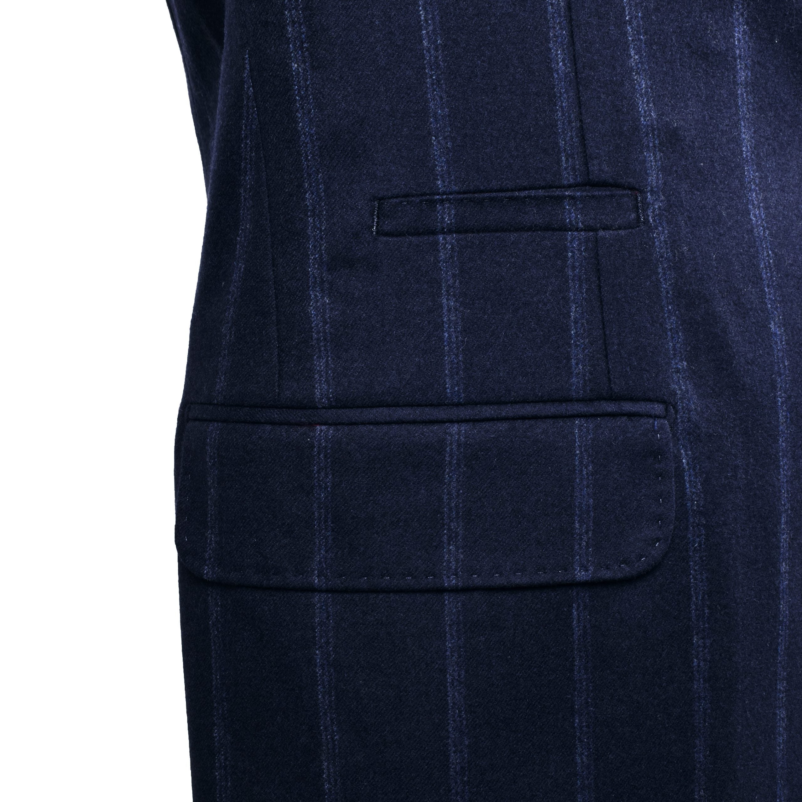 Brunello Cucinelli Blue Wool Blazer