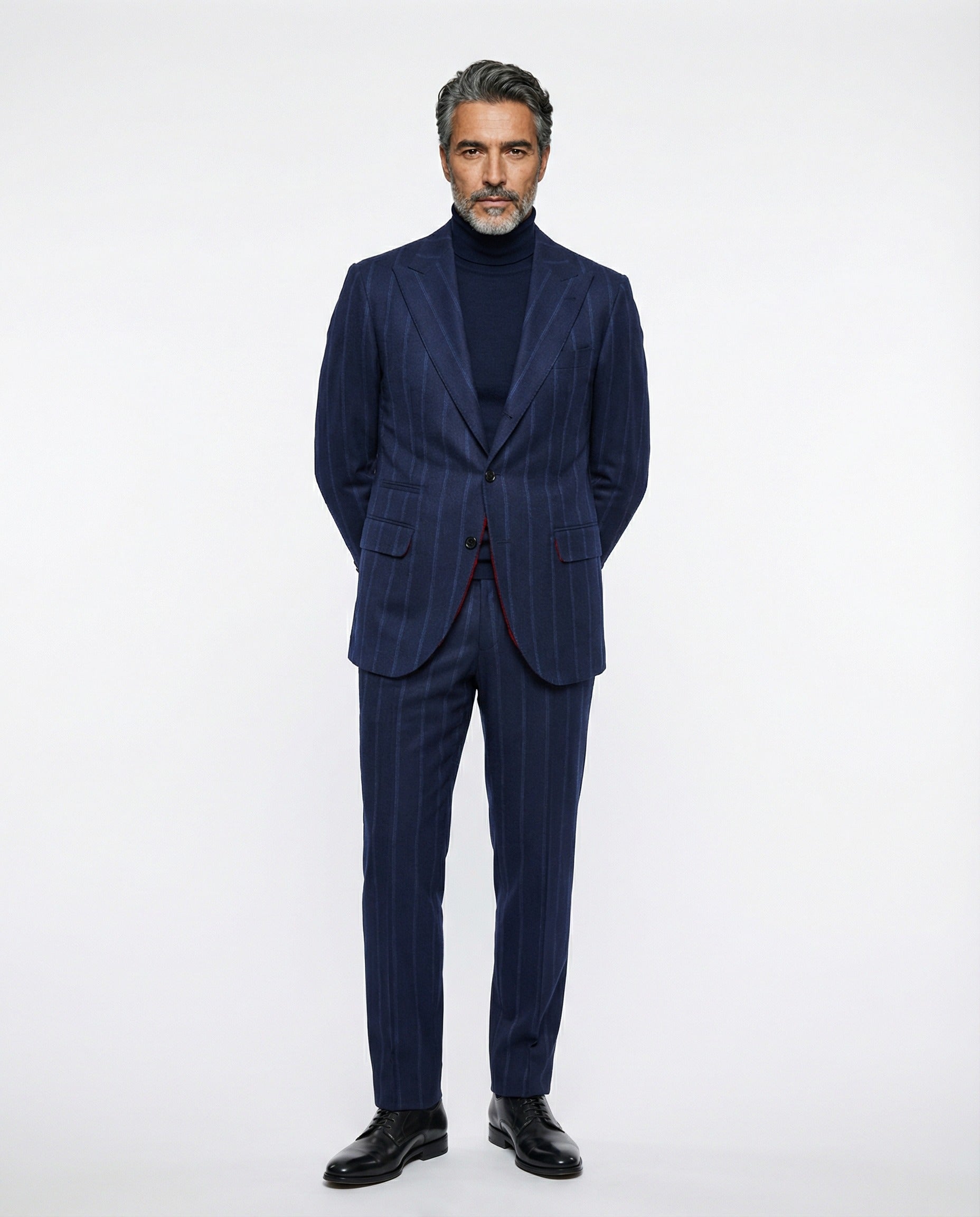 Brunello Cucinelli Blue Wool Blazer