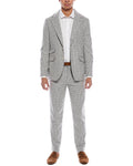 Brunello Cucinelli Pearl Leather Two-Piece Suit