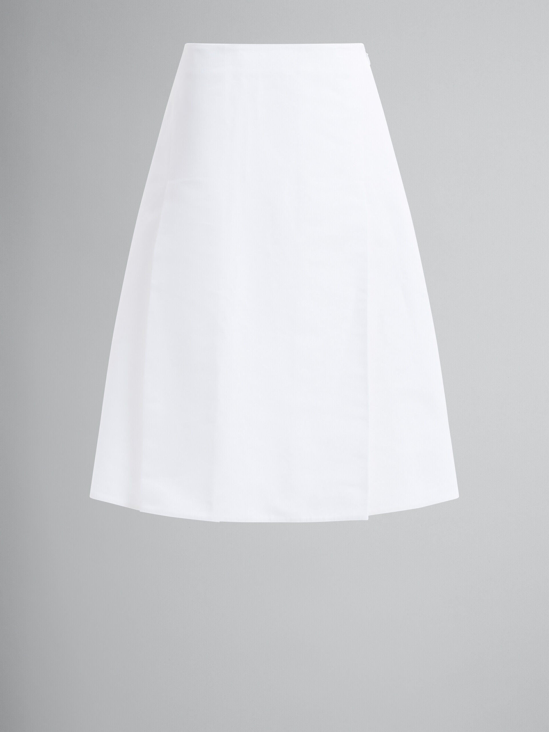 Marni White Fibres Long Skirt