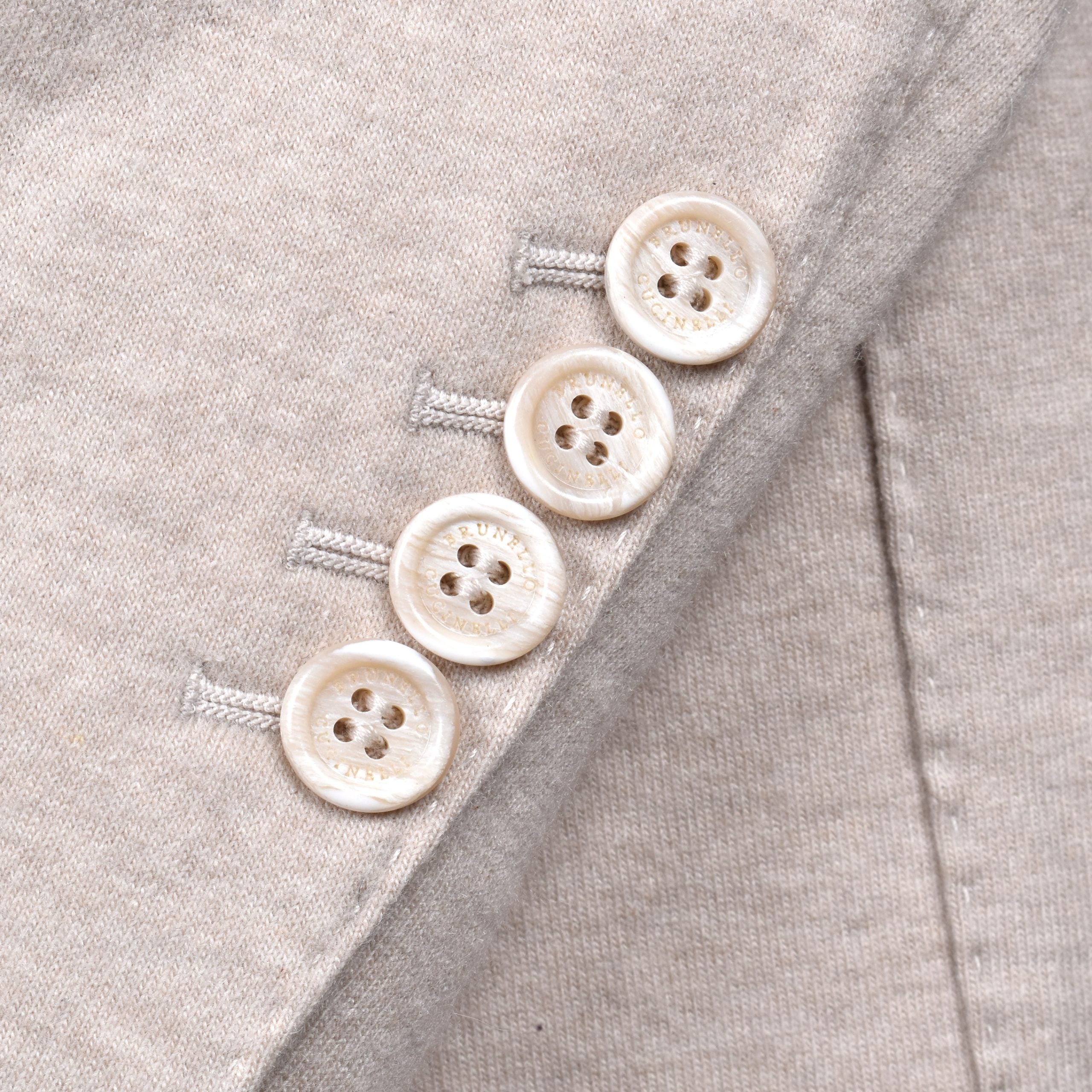 Brunello Cucinelli Beige Cashmere Blazer