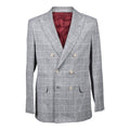 Brunello Cucinelli Gray Silk Blazer