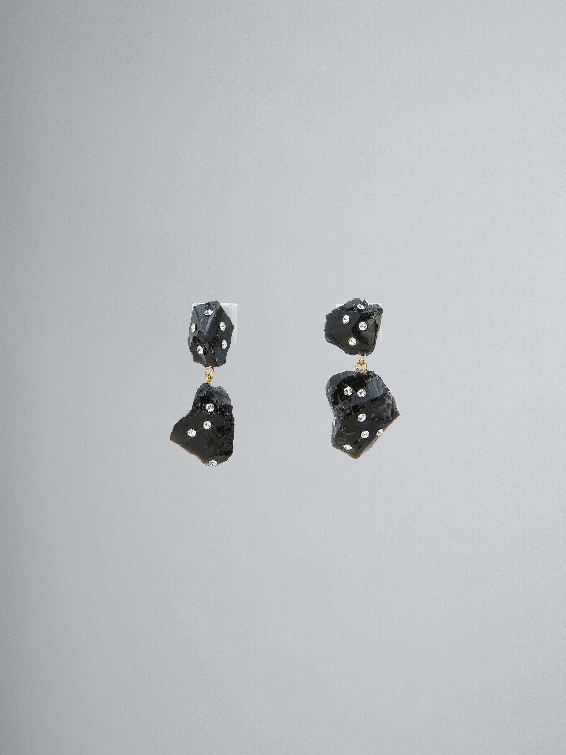 Marni Black Fibres Earrings