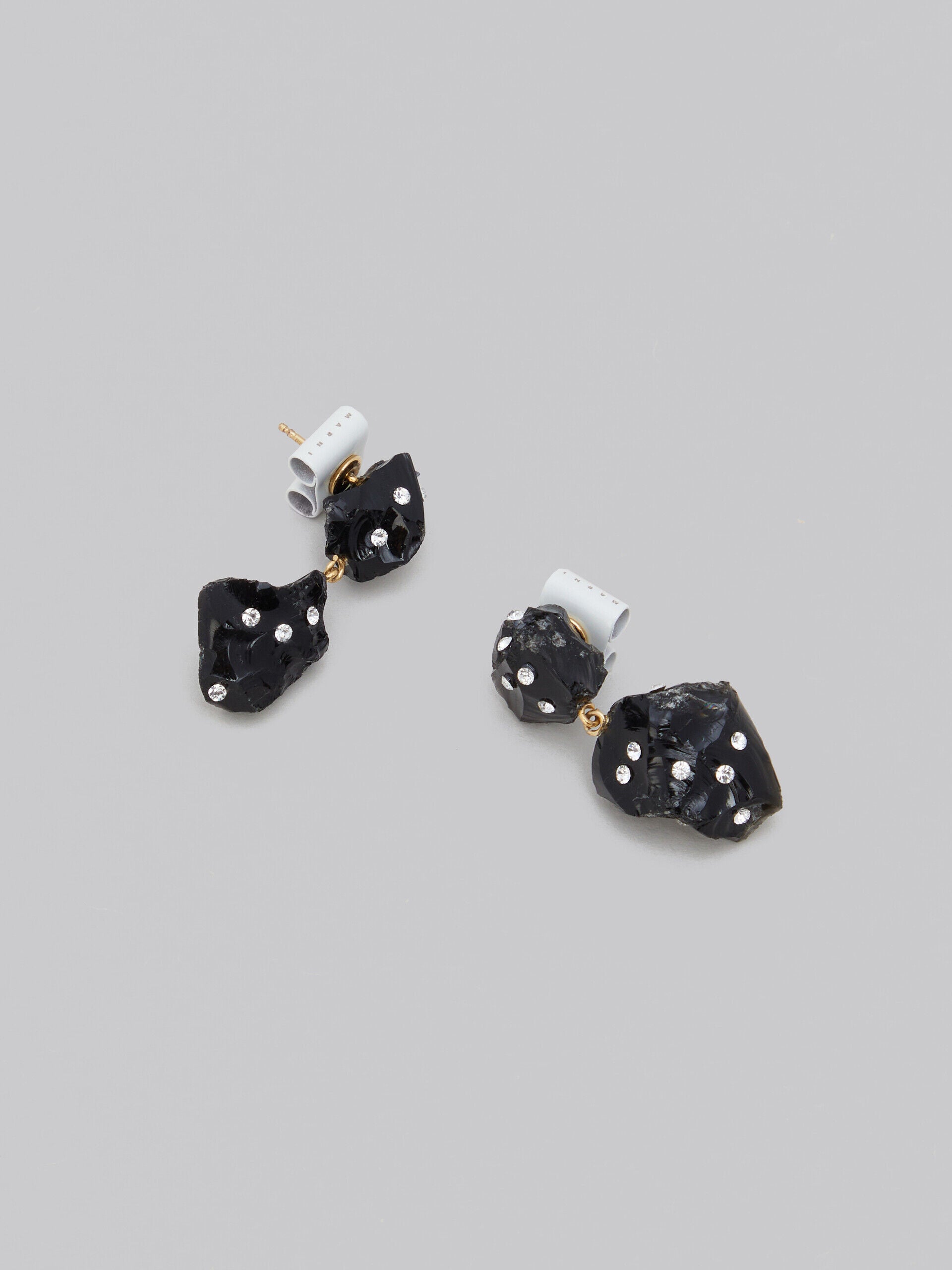 Marni Black Fibres Earrings