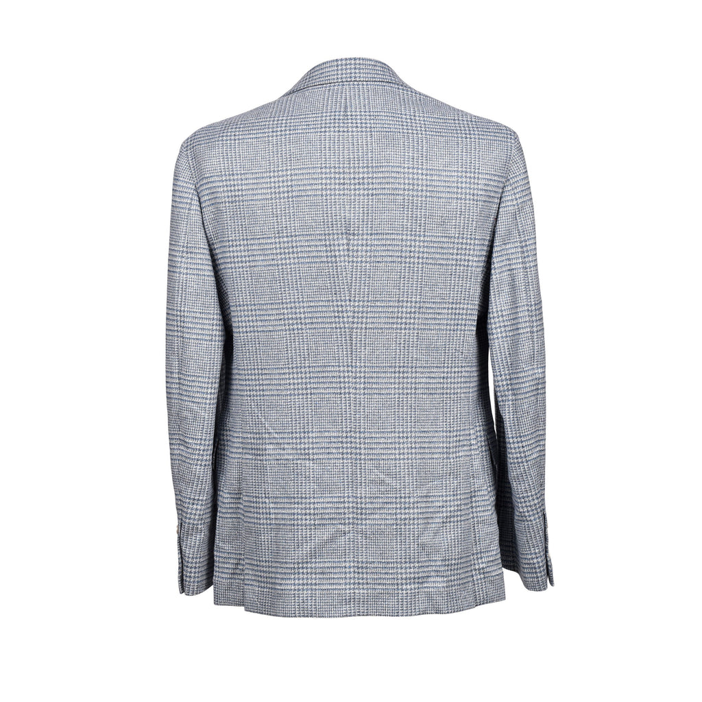 Brunello Cucinelli Light Blue Wool Two-Piece Suit