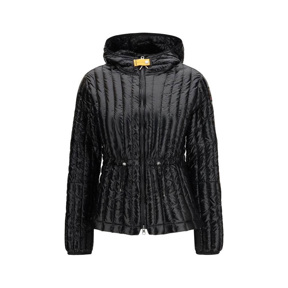 Parajumpers Black Nylon Shell Jacket