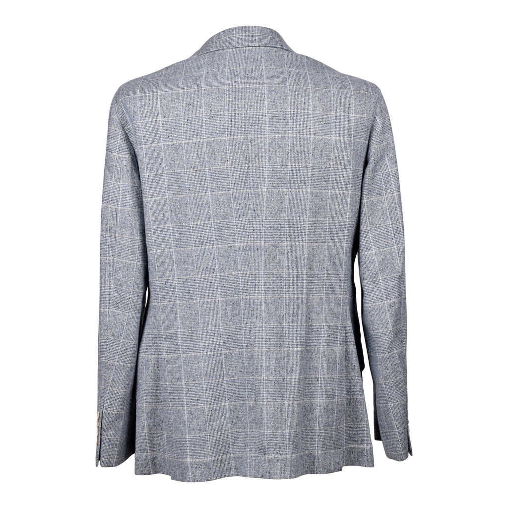 Brunello Cucinelli Blue Silk Blazer