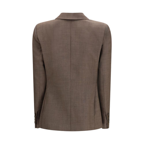 Blazé Milano Bruine Fleece Wollen Blazer