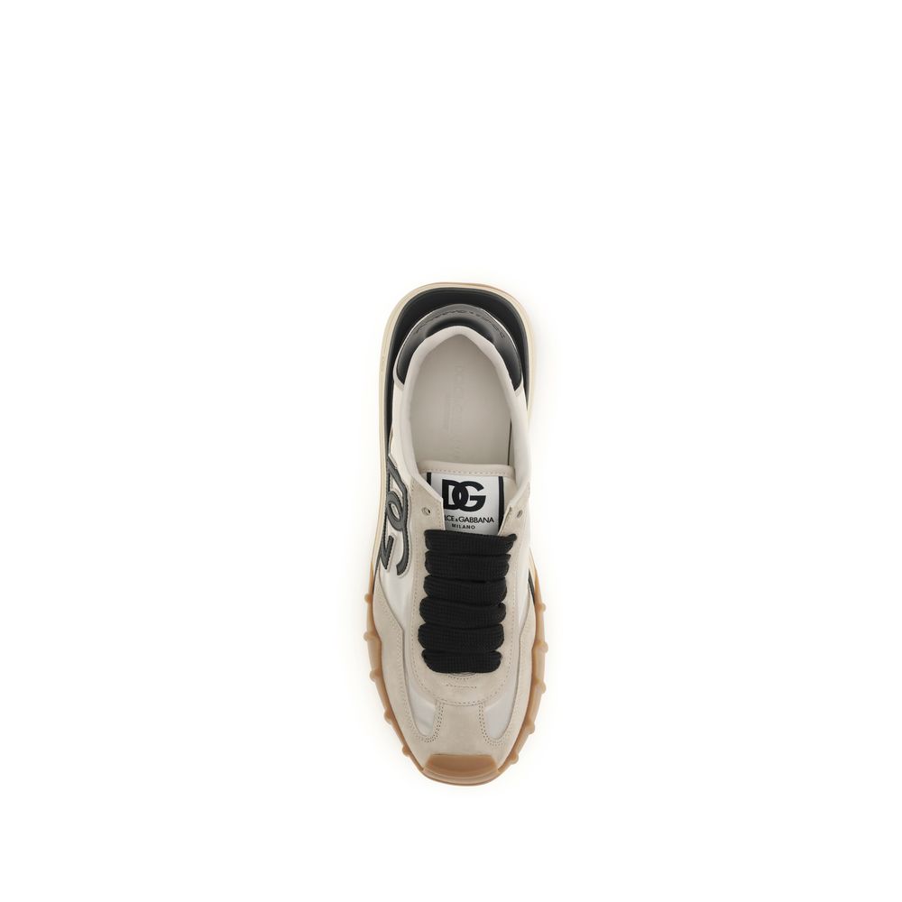 Dolce & Gabbana Multicolor Polyamide Athletic Sneakers