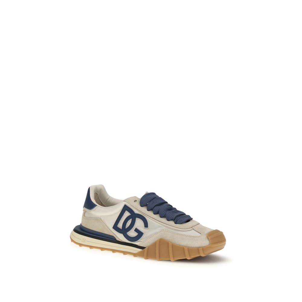 Dolce & Gabbana Multicolor Polyamide Athletic Sneakers