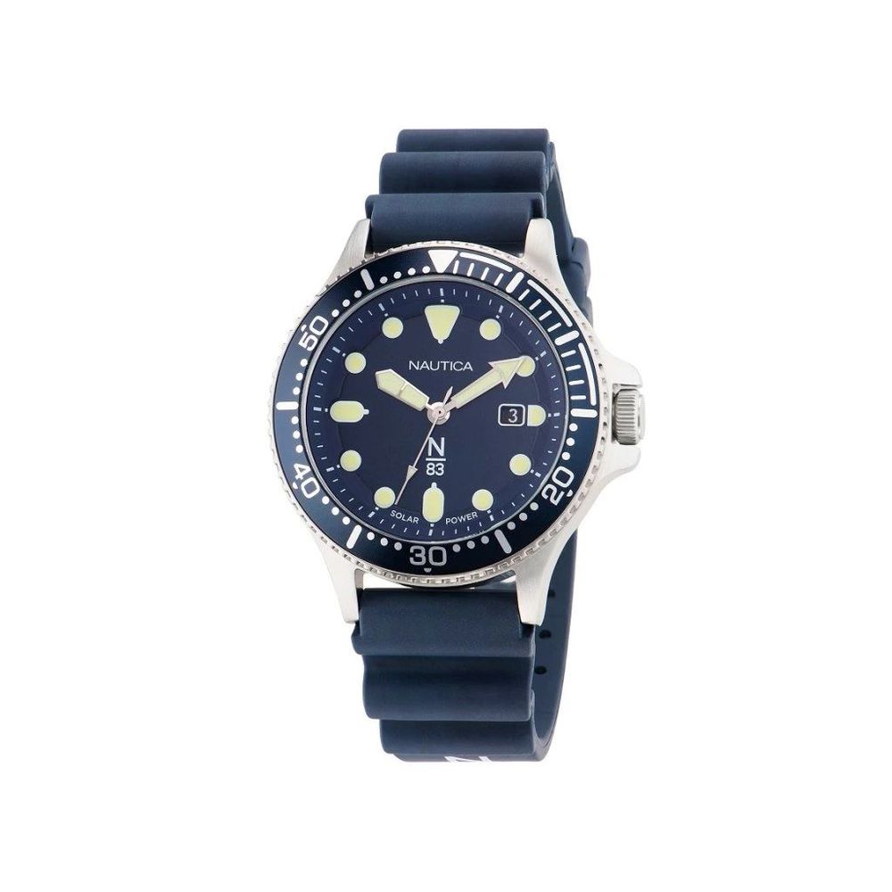 NAUTICA Blue Synthetic Sport Watch