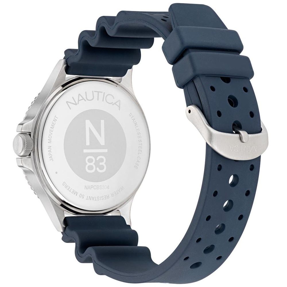 NAUTICA Blue Synthetic Sport Watch