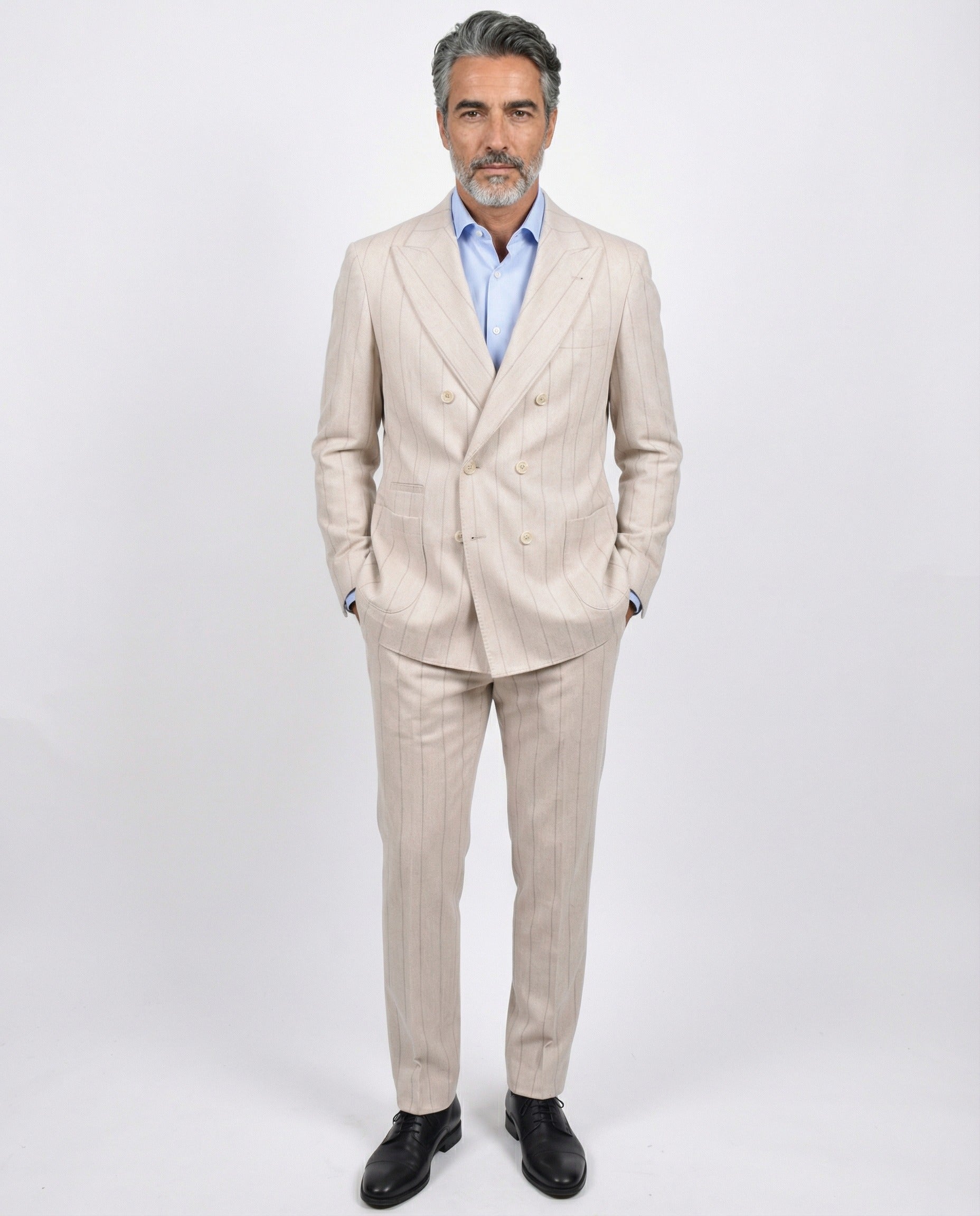 Brunello Cucinelli Beige Wool Clothing