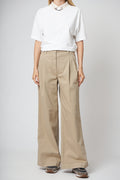 Brunello Cucinelli Brown Cotton Casual Pants