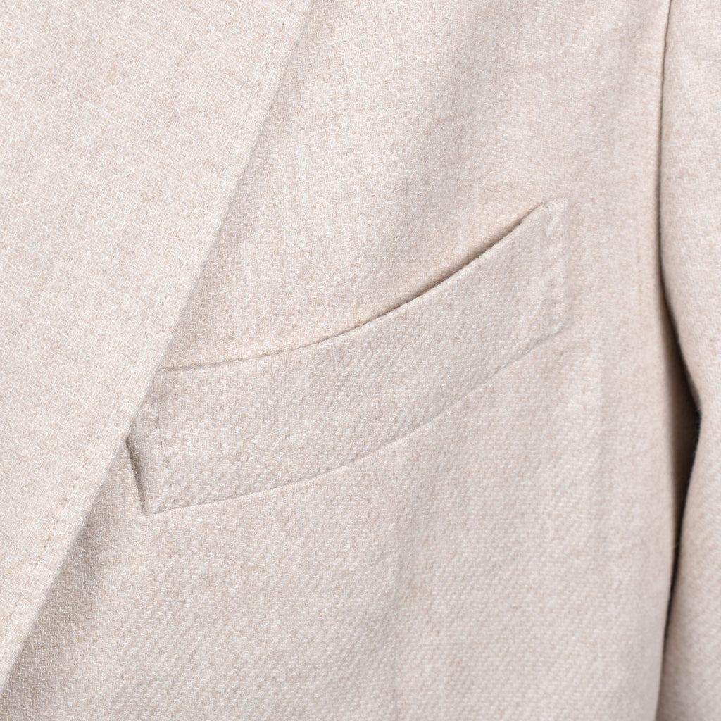 Brunello Cucinelli Beige Wool Blazer