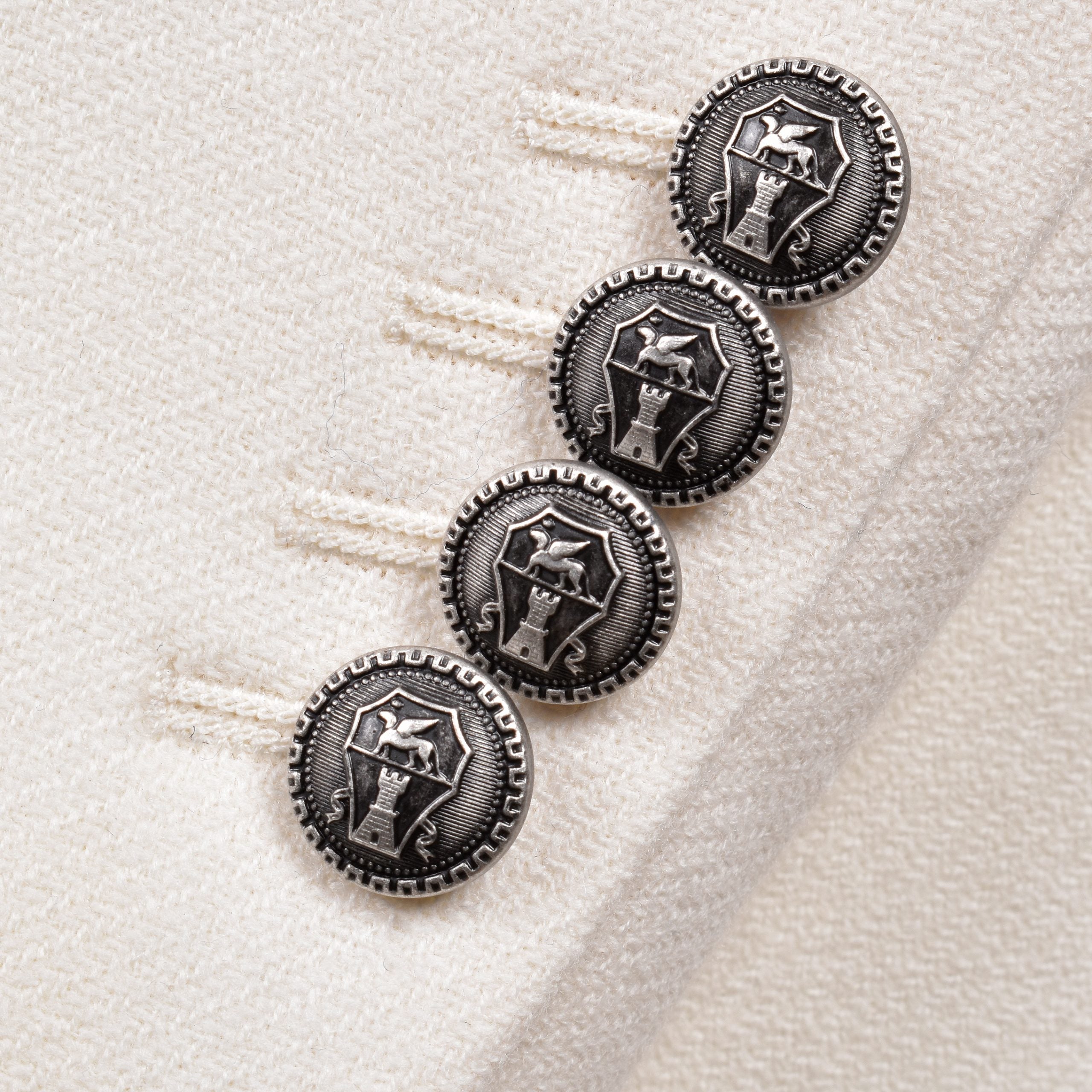 Brunello Cucinelli White Wool Blazer