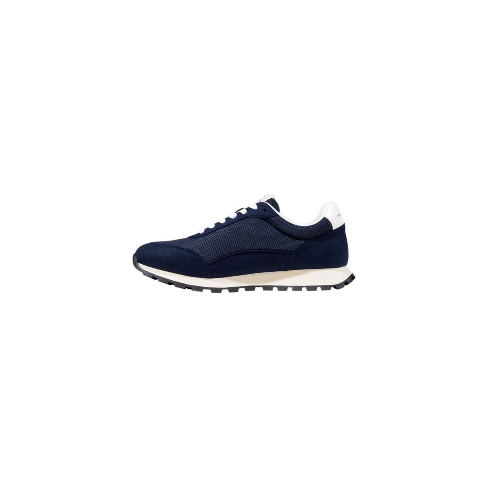 Armani Exchange Bicolor Polyester Athletic Sneakers