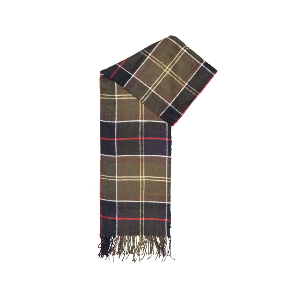 Barbour Blue Viscose Beanie