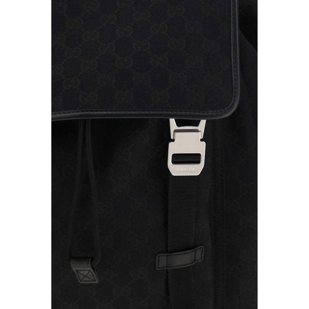Gucci Black Polyester Backpack