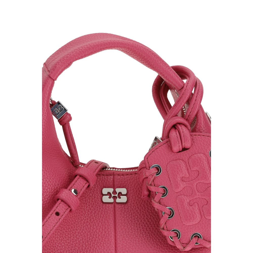 Ganni Multicolor Recycled Polyester Shoulder Bag