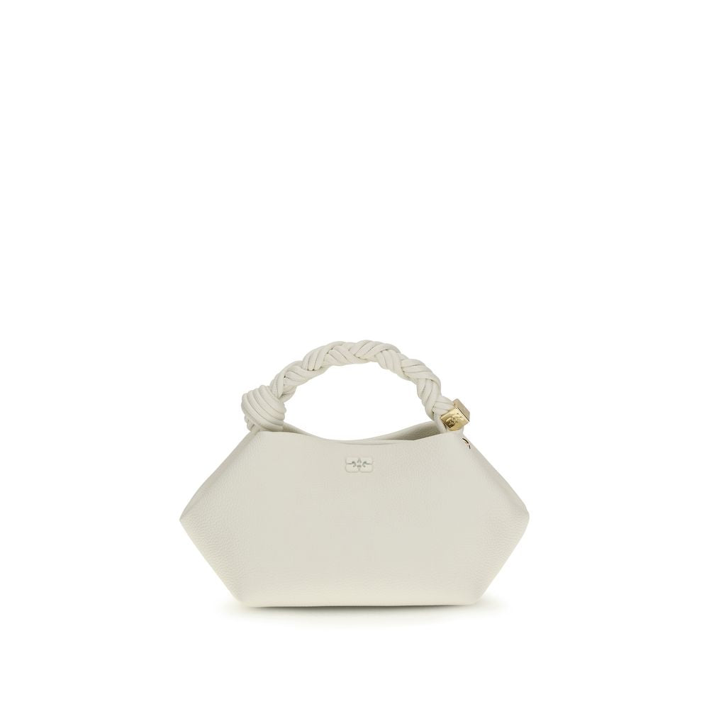 Ganni White Recycled Polyester Shoulder Bag