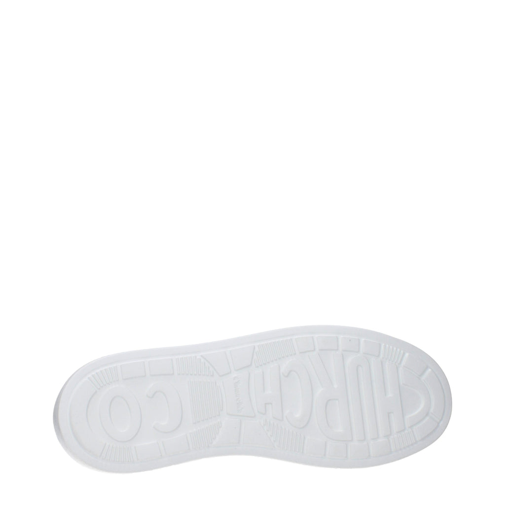 Church's White Leather Low Top Sneakers