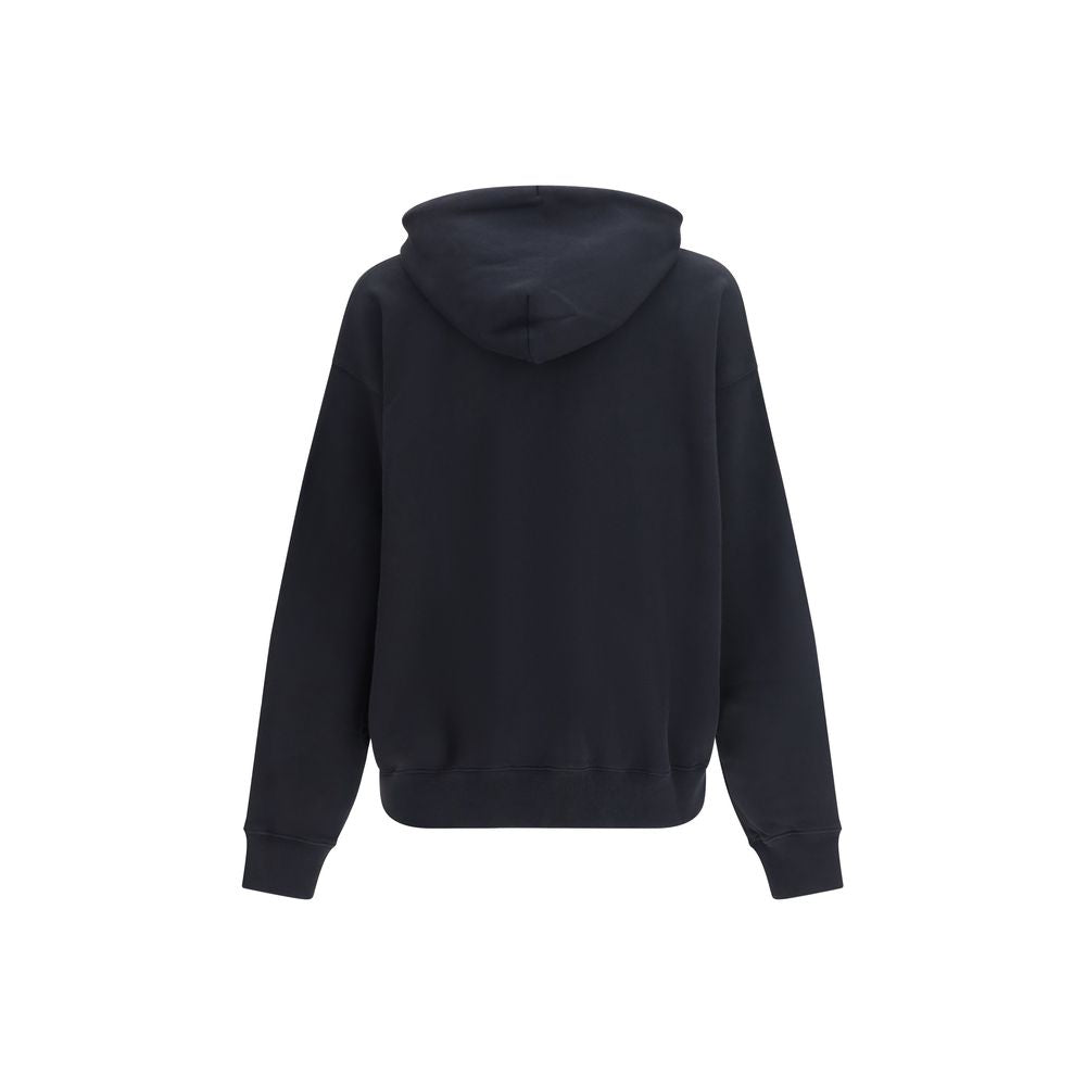 Off-White Black Cotton Sweatshirt