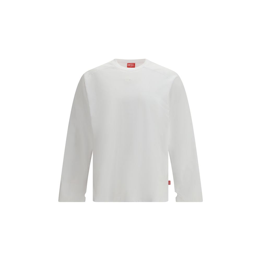 Diesel White Cotton Sportswear