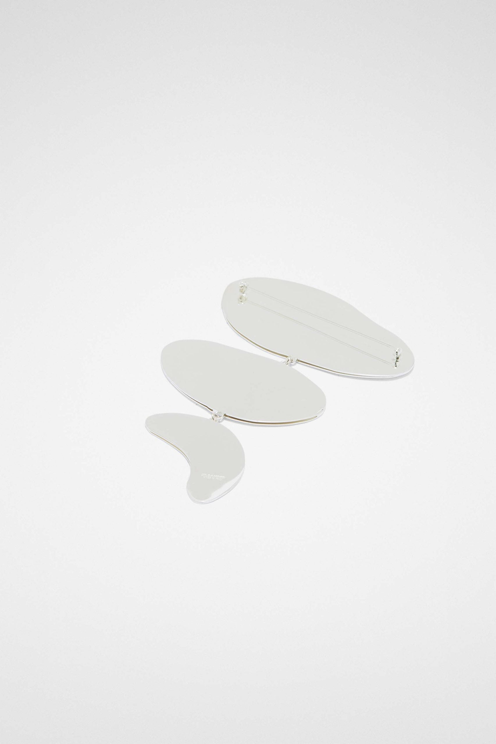 Jil Sander Silver Fibres Broch