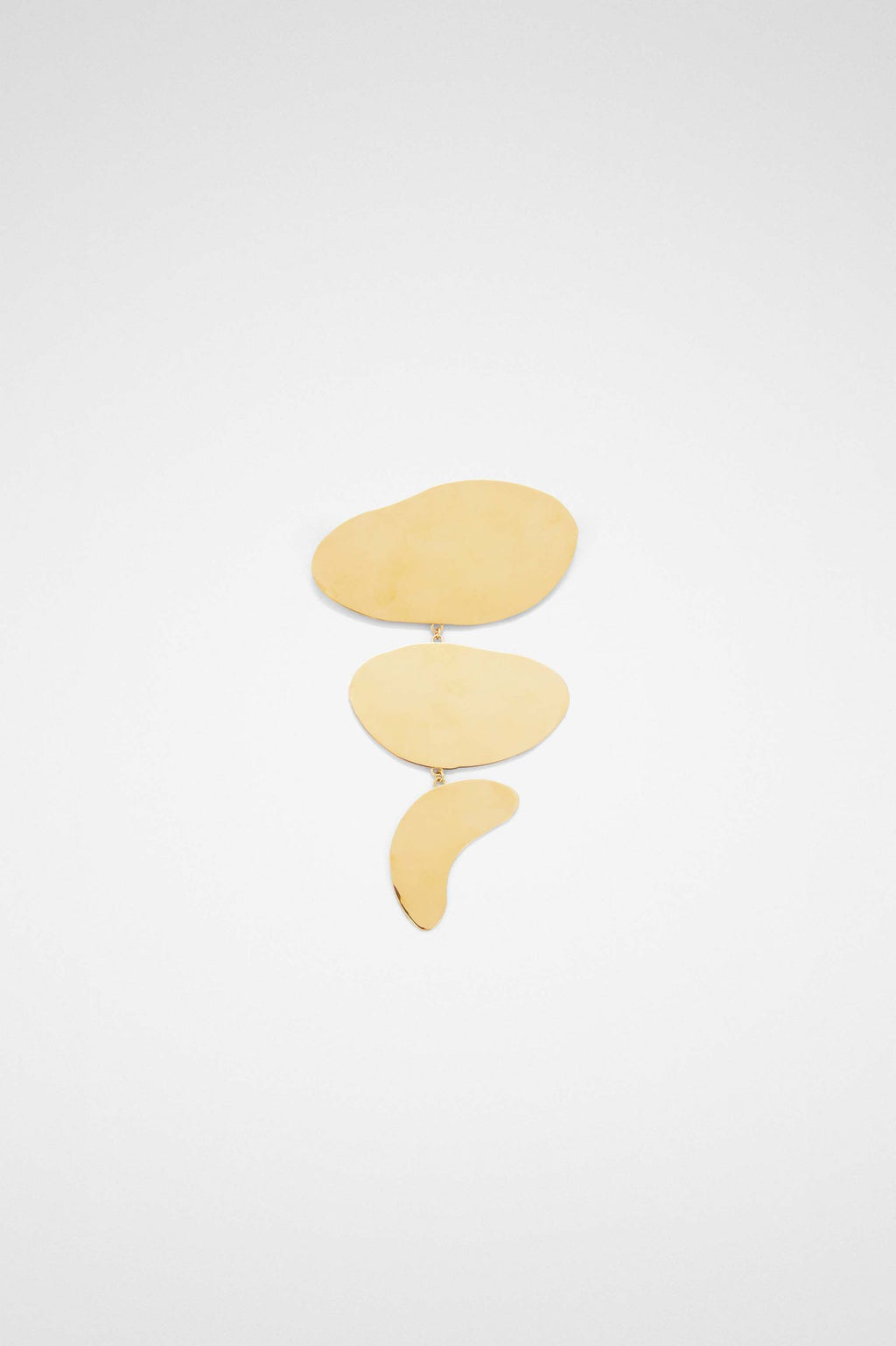 Jil Sander Gold Fibres Broch