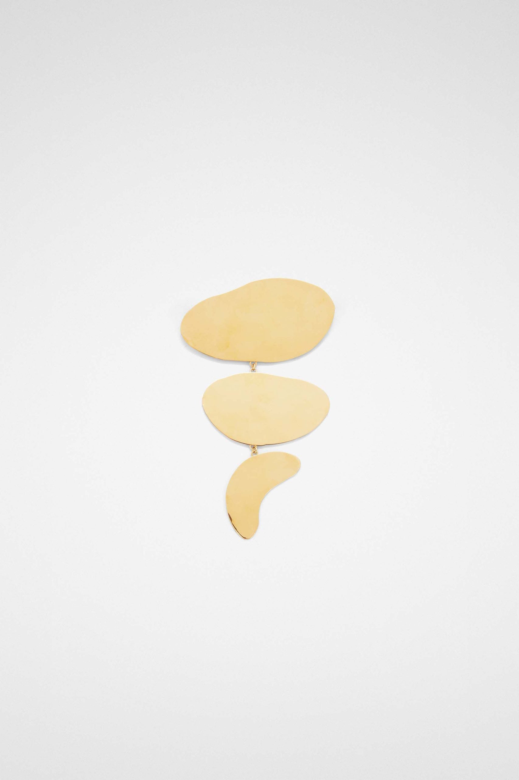 Jil Sander Gold Fibres Broch