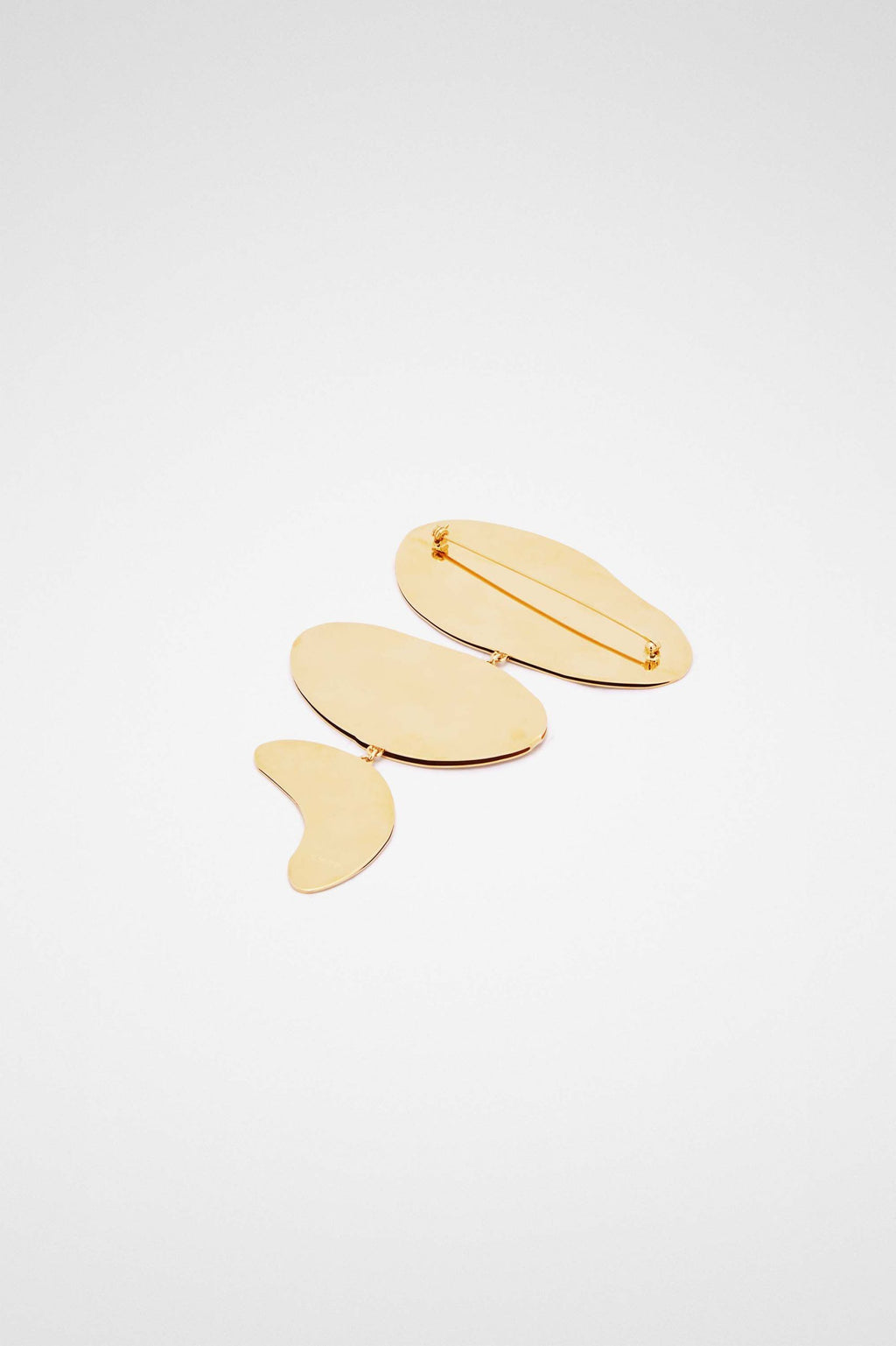 Jil Sander Gold Fibres Broch