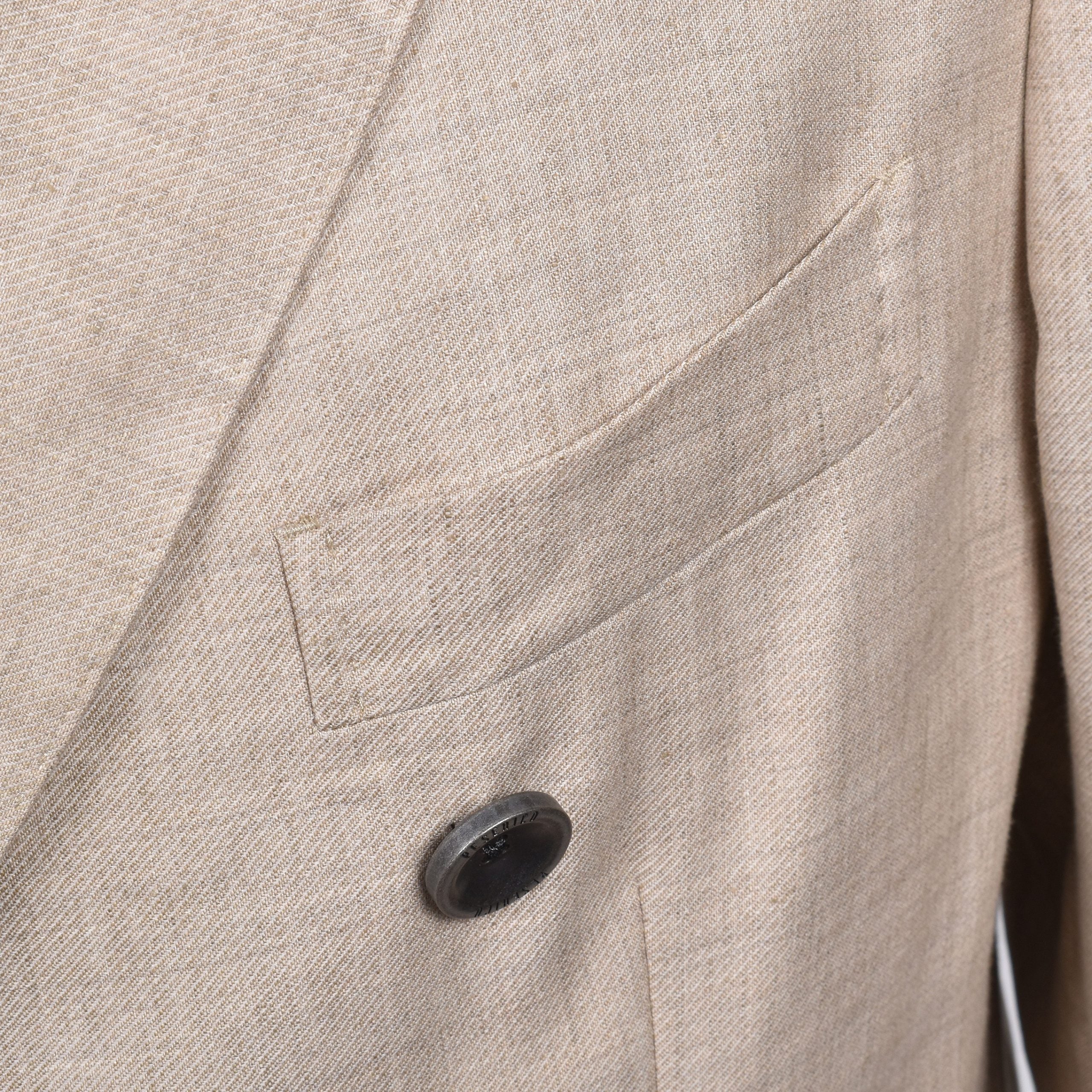 Peserico Beige Linen Blazer