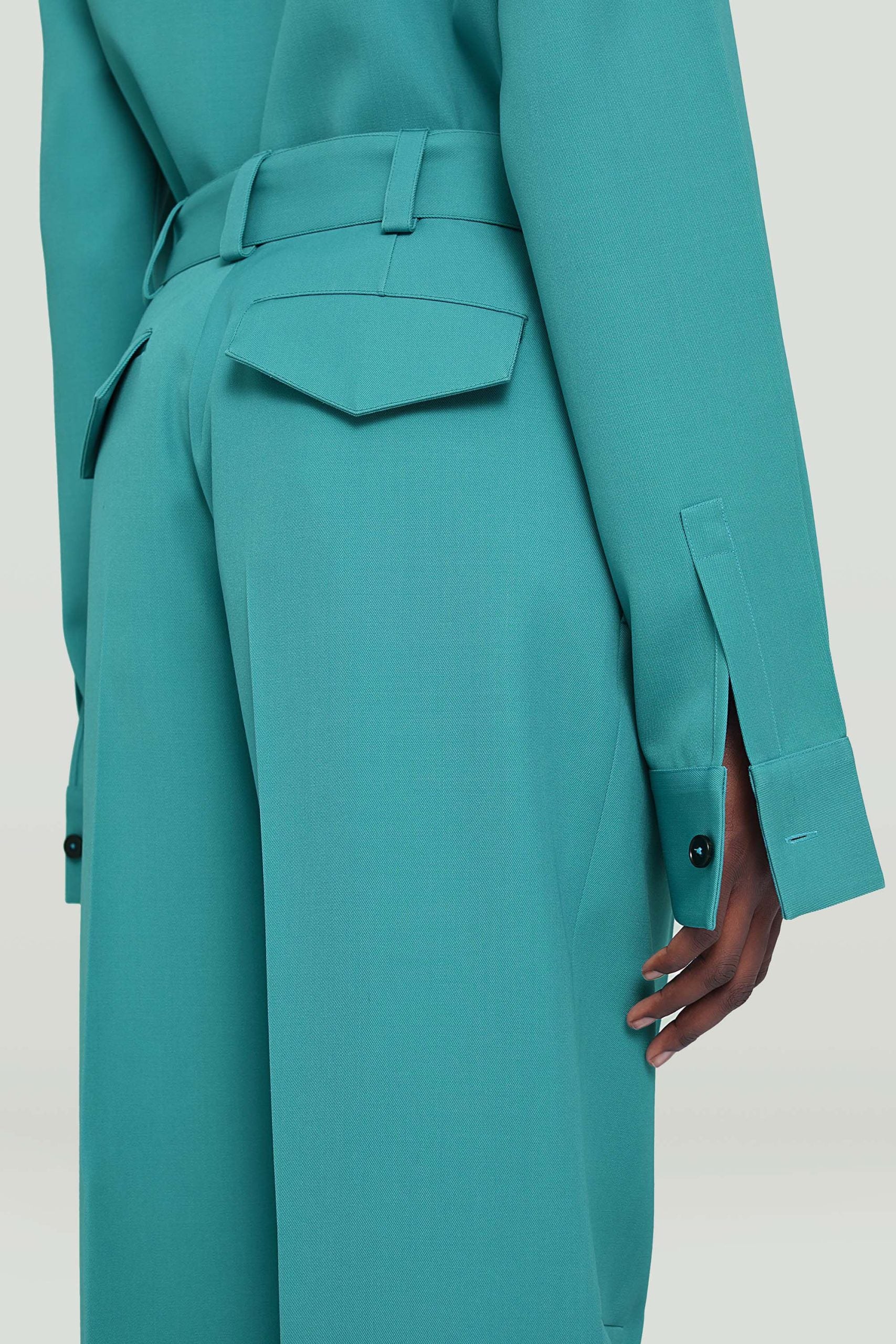 Jil Sander Green Fibres Casual Pants