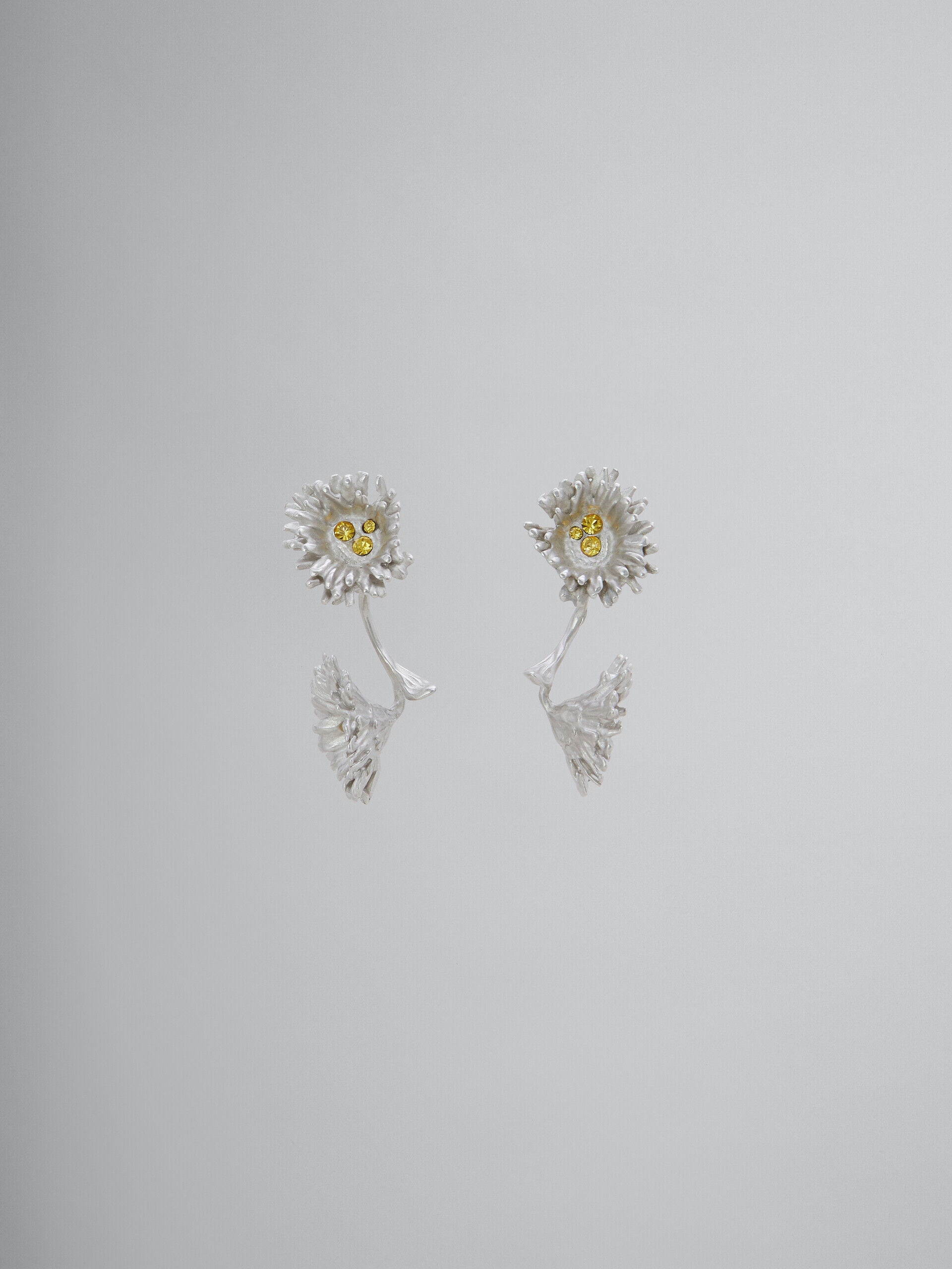 Marni Yellow Fibres Earrings