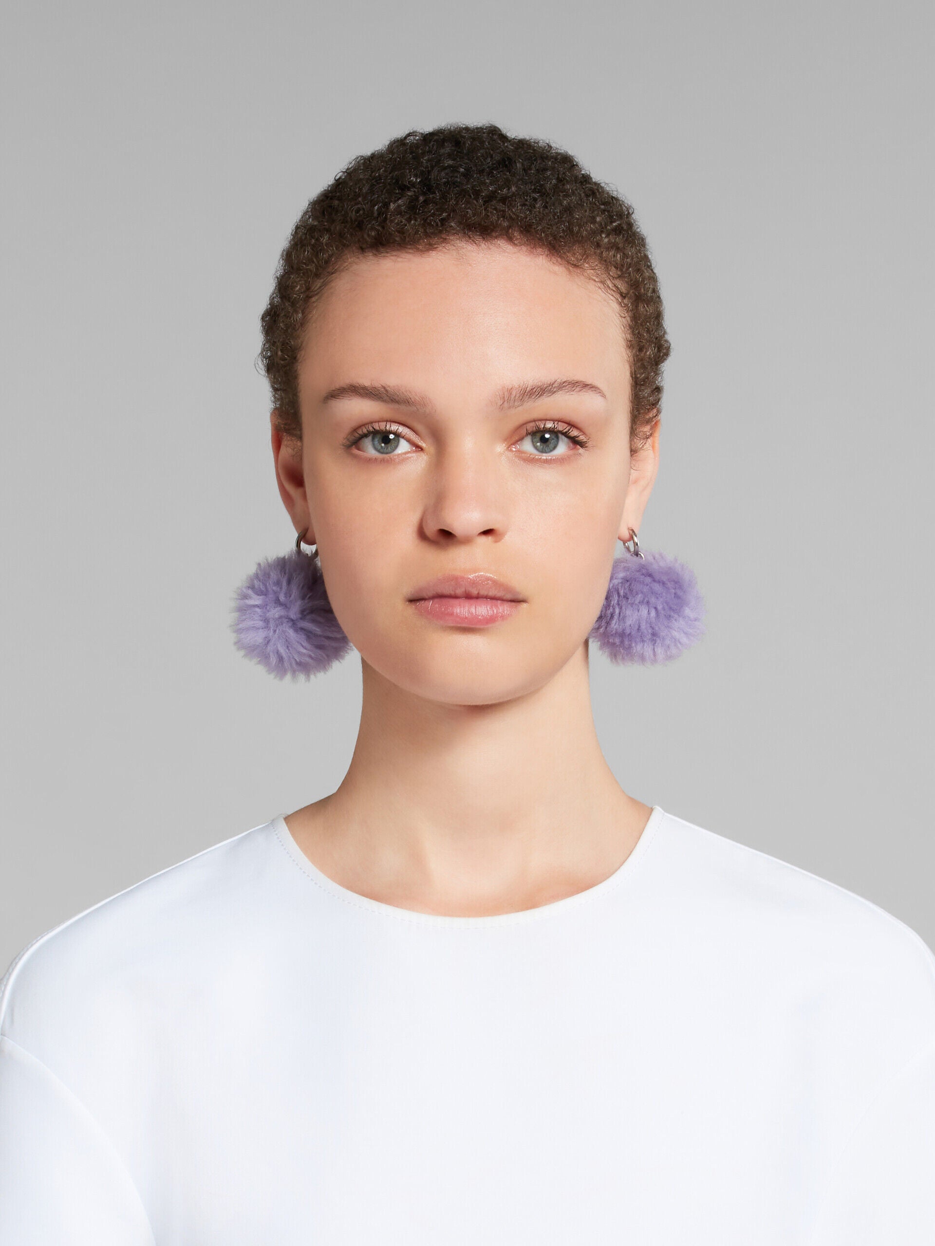 Marni Pink Fibres Earrings