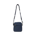 Hugo Boss Blue Recycled Polyurethane Messenger Bag