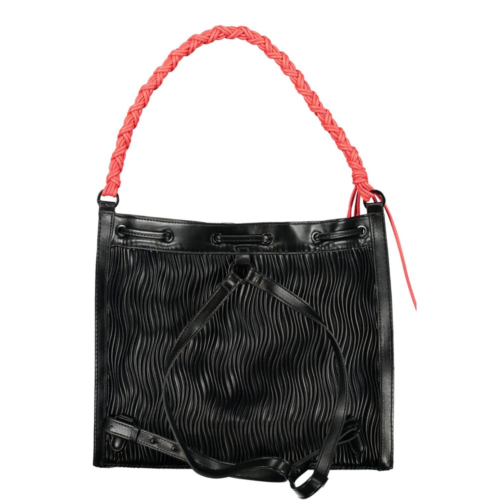 Desigual Black Polyurethane Women Backpack