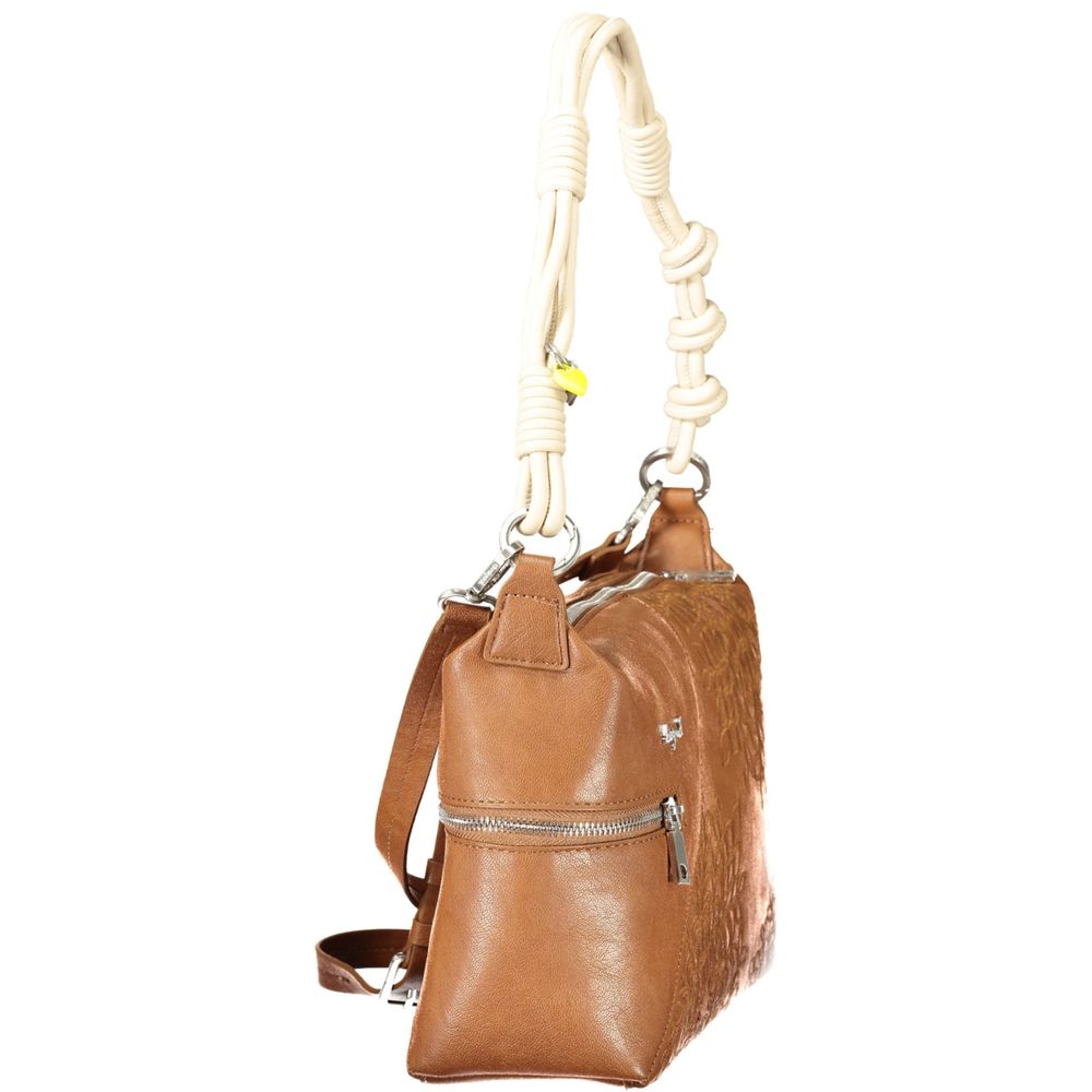 Desigual Marrone Poliuretano Women Handbag