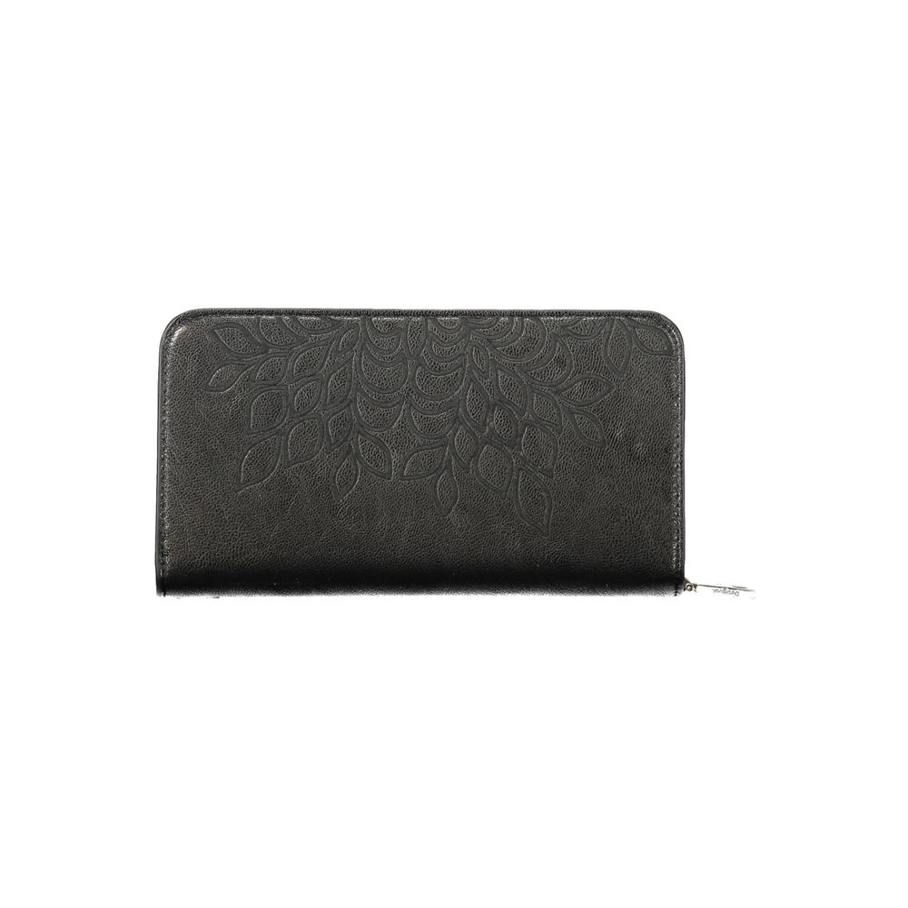 Desigual Black Polyethylene Wallet